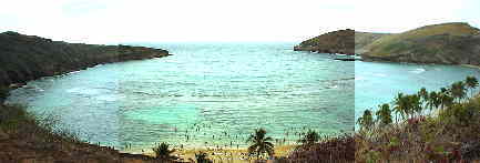 hanauma]bay landscape